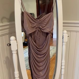 superdown dress. gorgeous purple color.